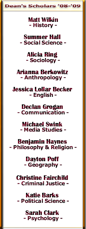 Dean's Scholars