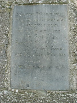I, the poet William Yeats....