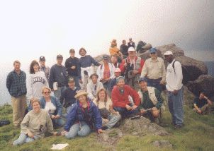Class on Buzzard Rock
