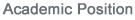 Current Academic Positions