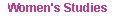 Women's Studies Website