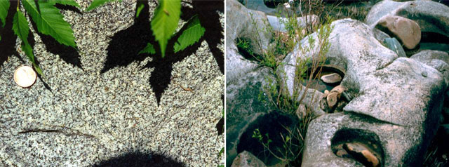Granites in the Piedmont