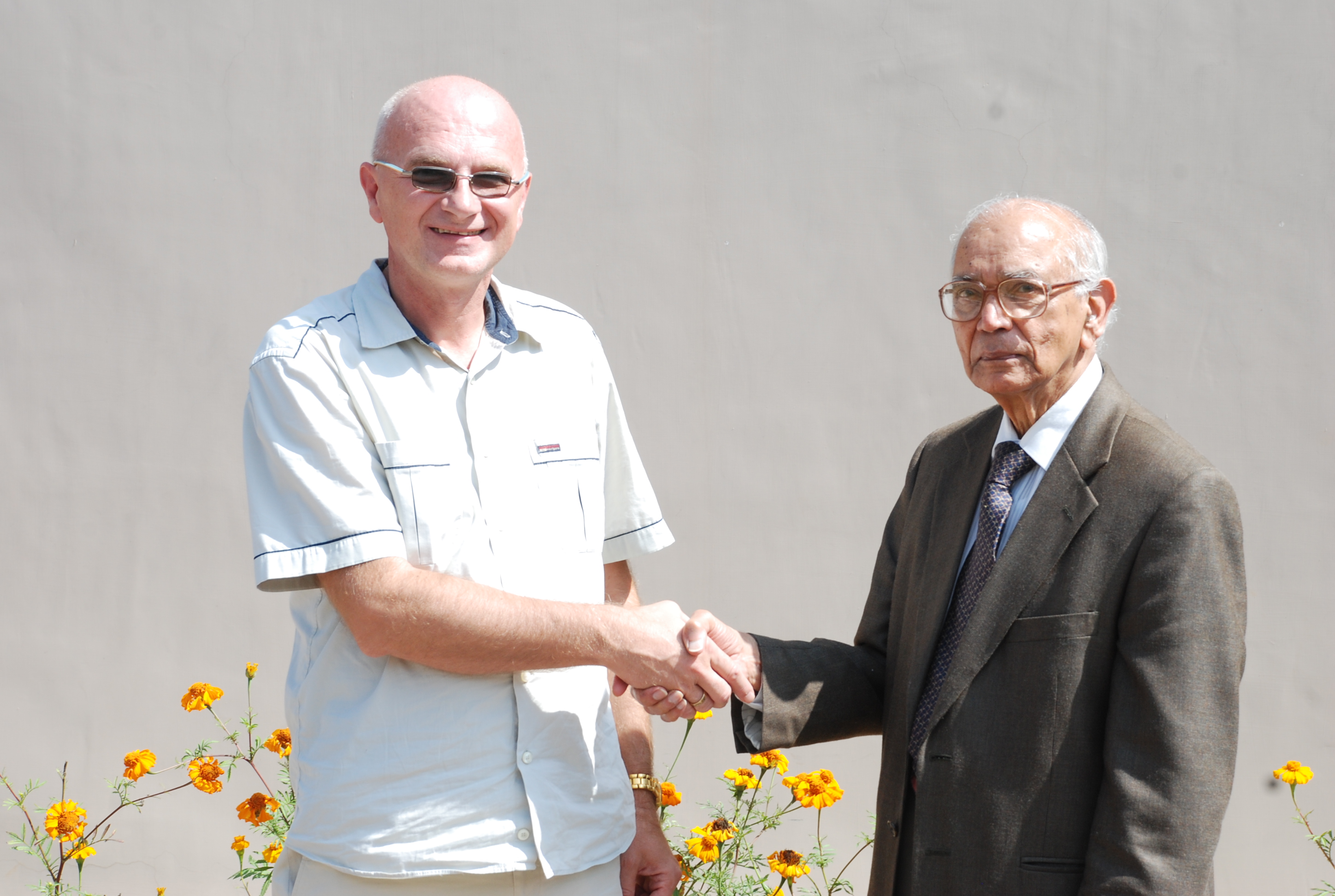 Dr. Lovric with Prof. C.R. Rao