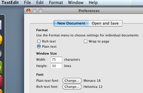 how to save a .txt file on mac