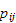 $p_{ij}$
